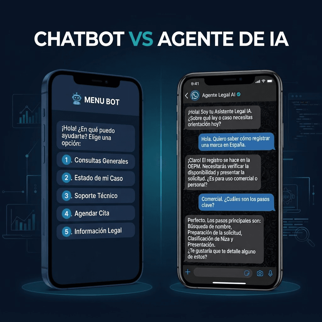 Chatbot para Advogados ou Agente de IA? Entenda as Diferenças